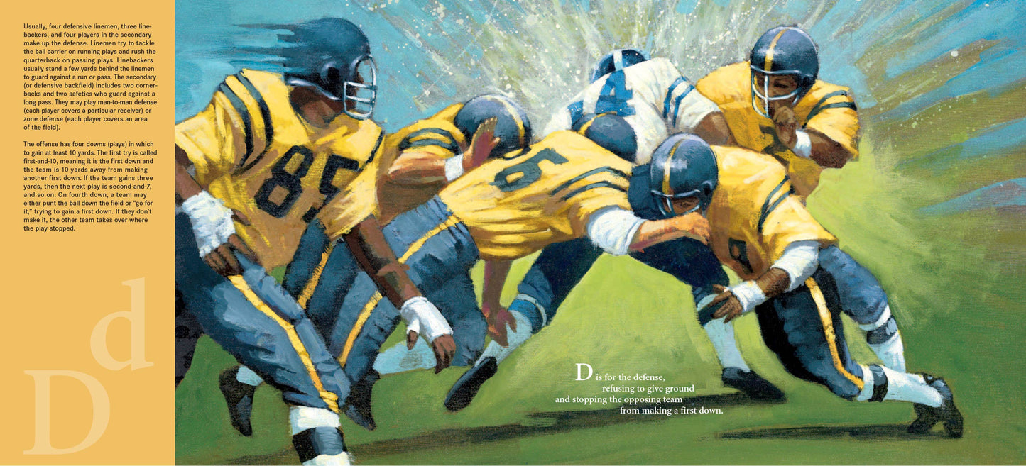 T is for Touchdown: A Football Alphabet in paperback