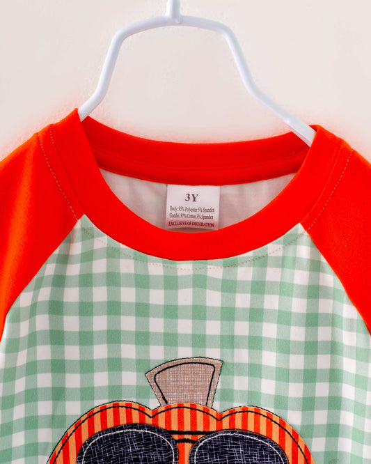 Halloween Pumpkin Boy Top