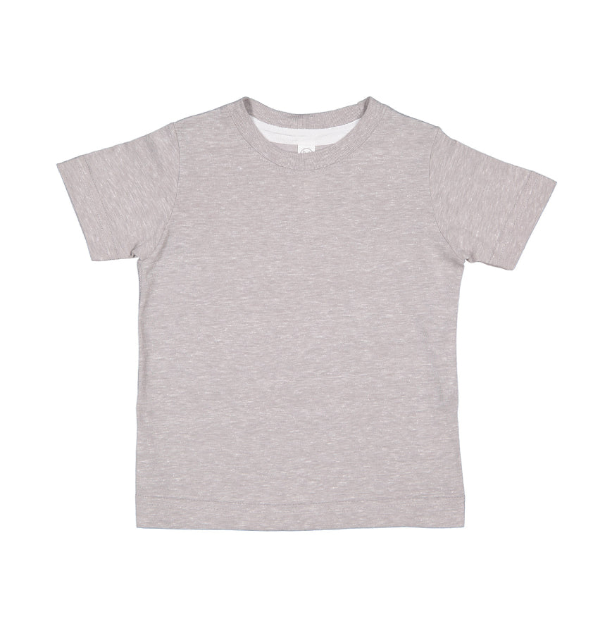 Grey Mélange Press Tee