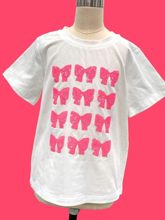 Pink Bows Tee