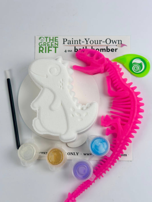 Dino Bath Bomb Paint-Your-Own Set
