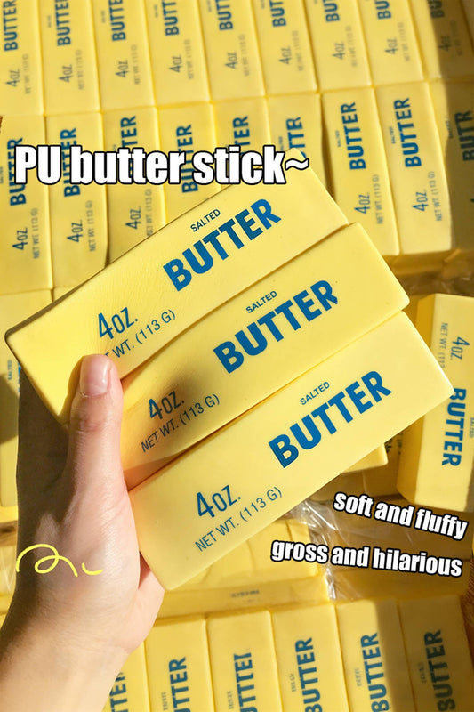 Butter Sticker Relieve Pressure Squishy Toy