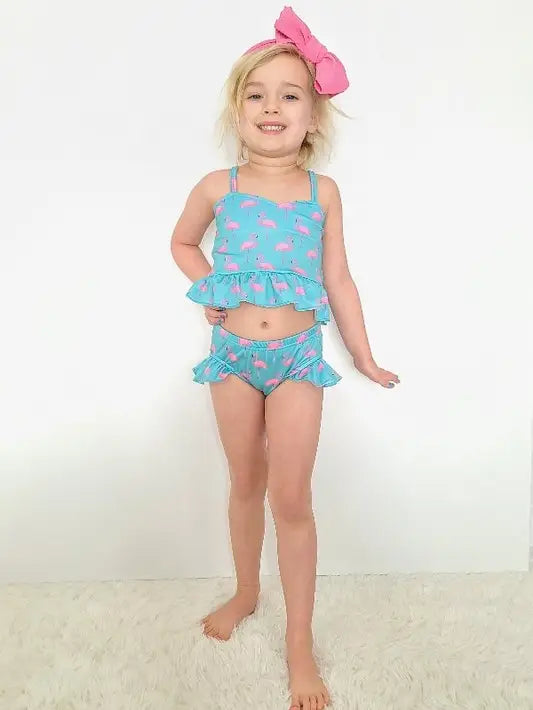 Flamingo Girls Swimsuit