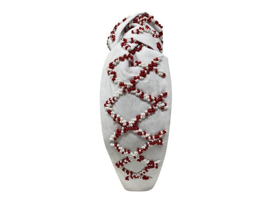 Sprinkle Headband - White and Red