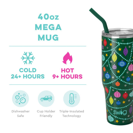 O Christmas Tree Mega Mug (40oz)