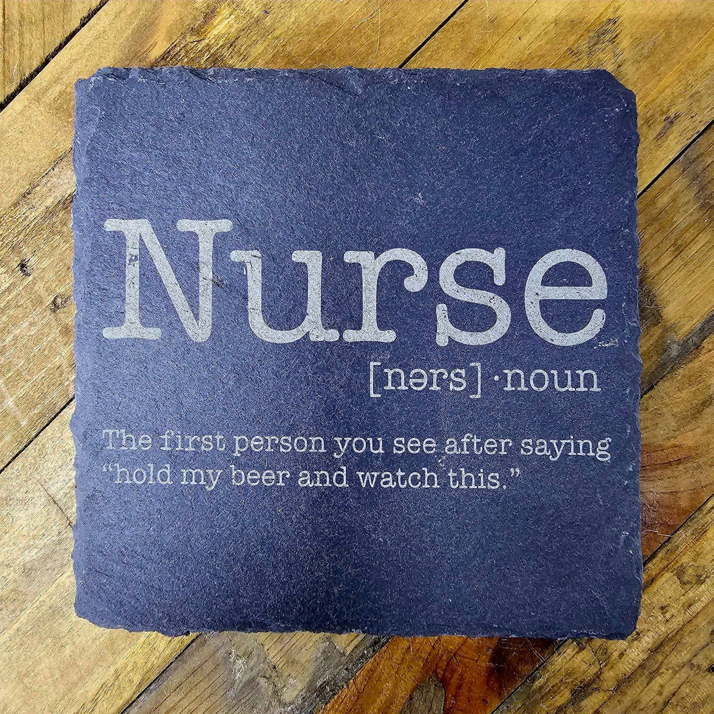 Slate Drink Coaster Teacher
