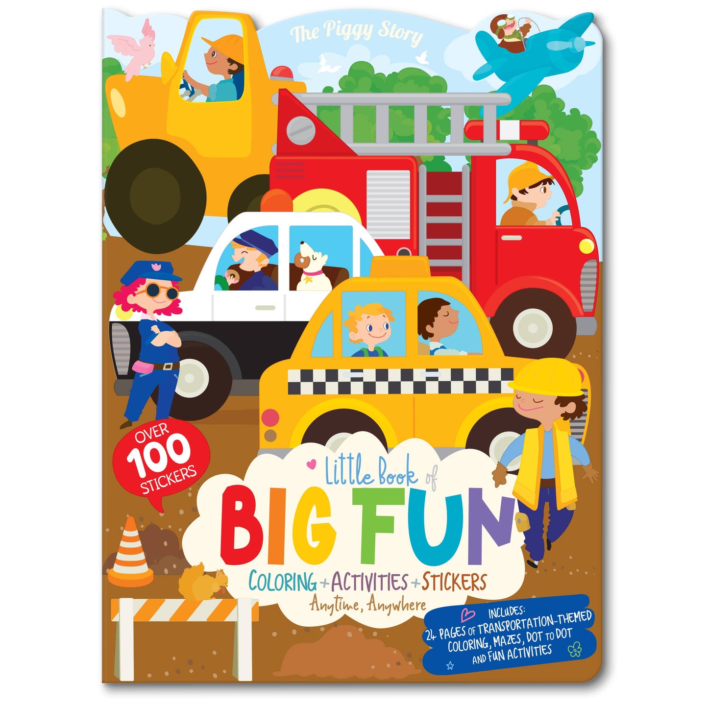 Crazy Car Town Stocking Stuffer Activity Gift Pack