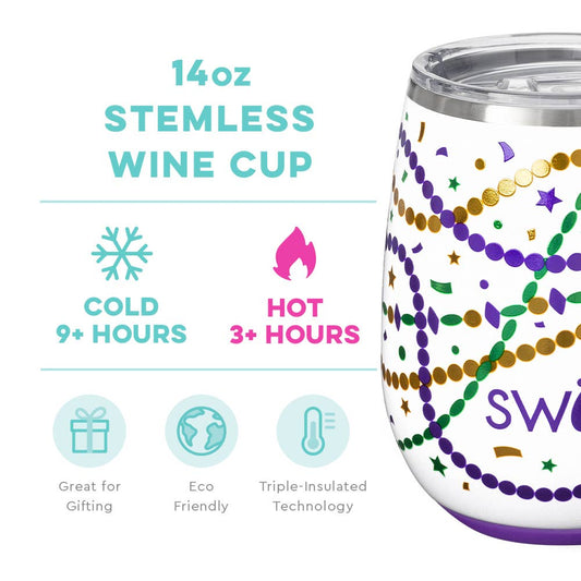 Hey Mister! Stemless Wine Cup (14oz)