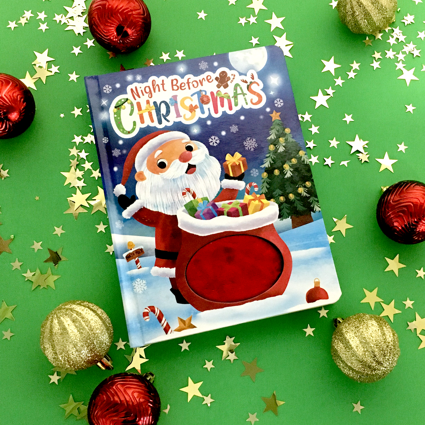 Night Before Christmas - Children's Holiday Sensory Book