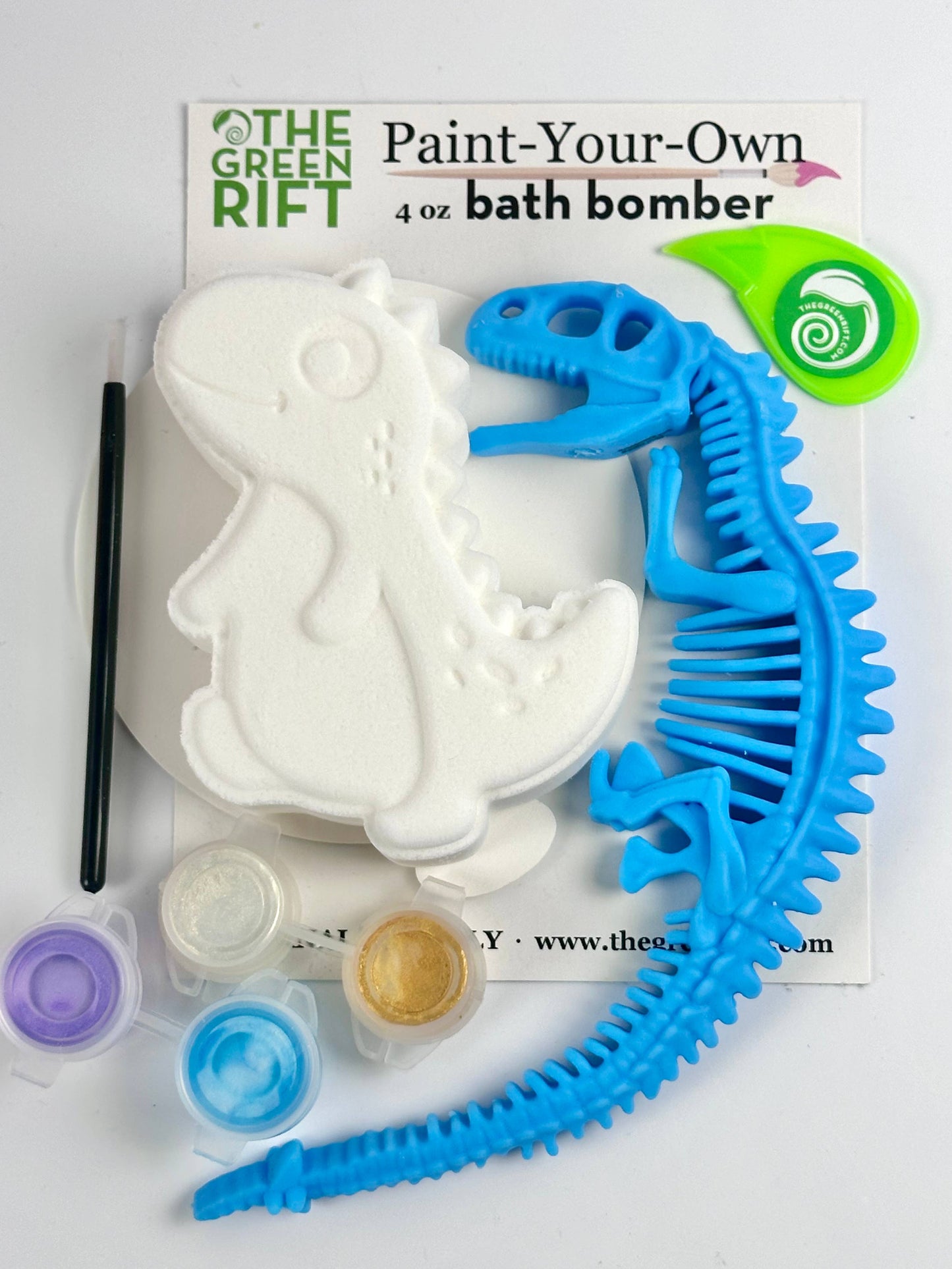 Dino Bath Bomb Paint-Your-Own Set