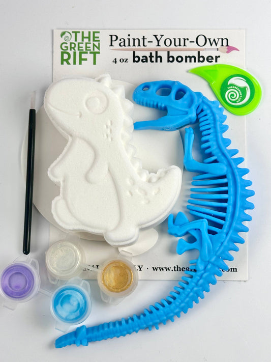 Dino Bath Bomb Paint-Your-Own Set