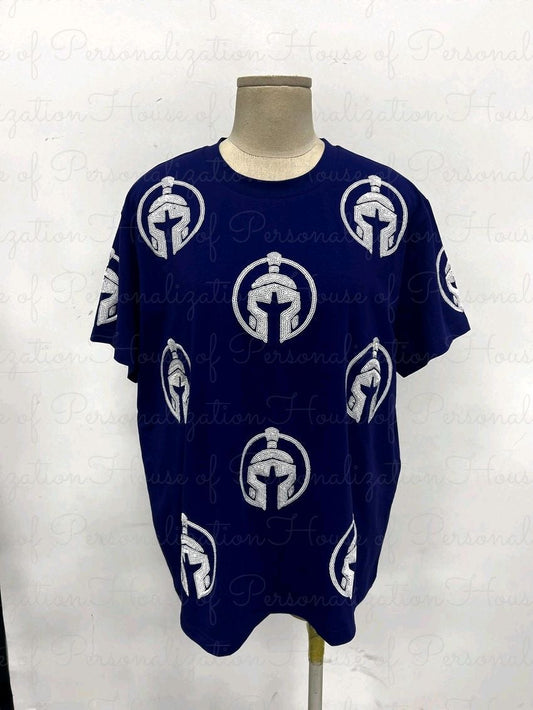 Warrior Scattered Logo Sequin Tee