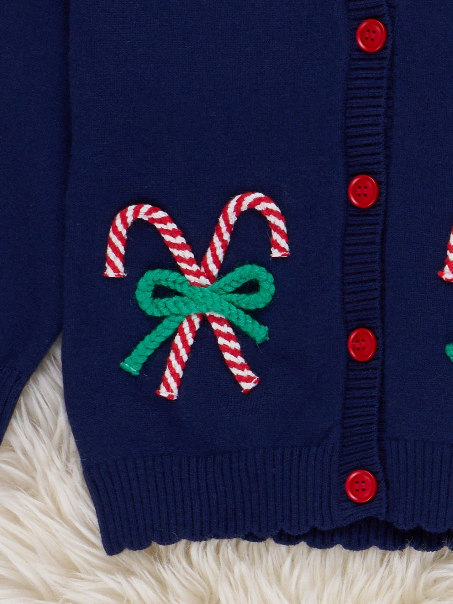 Candy Cane Munchers Cardigan