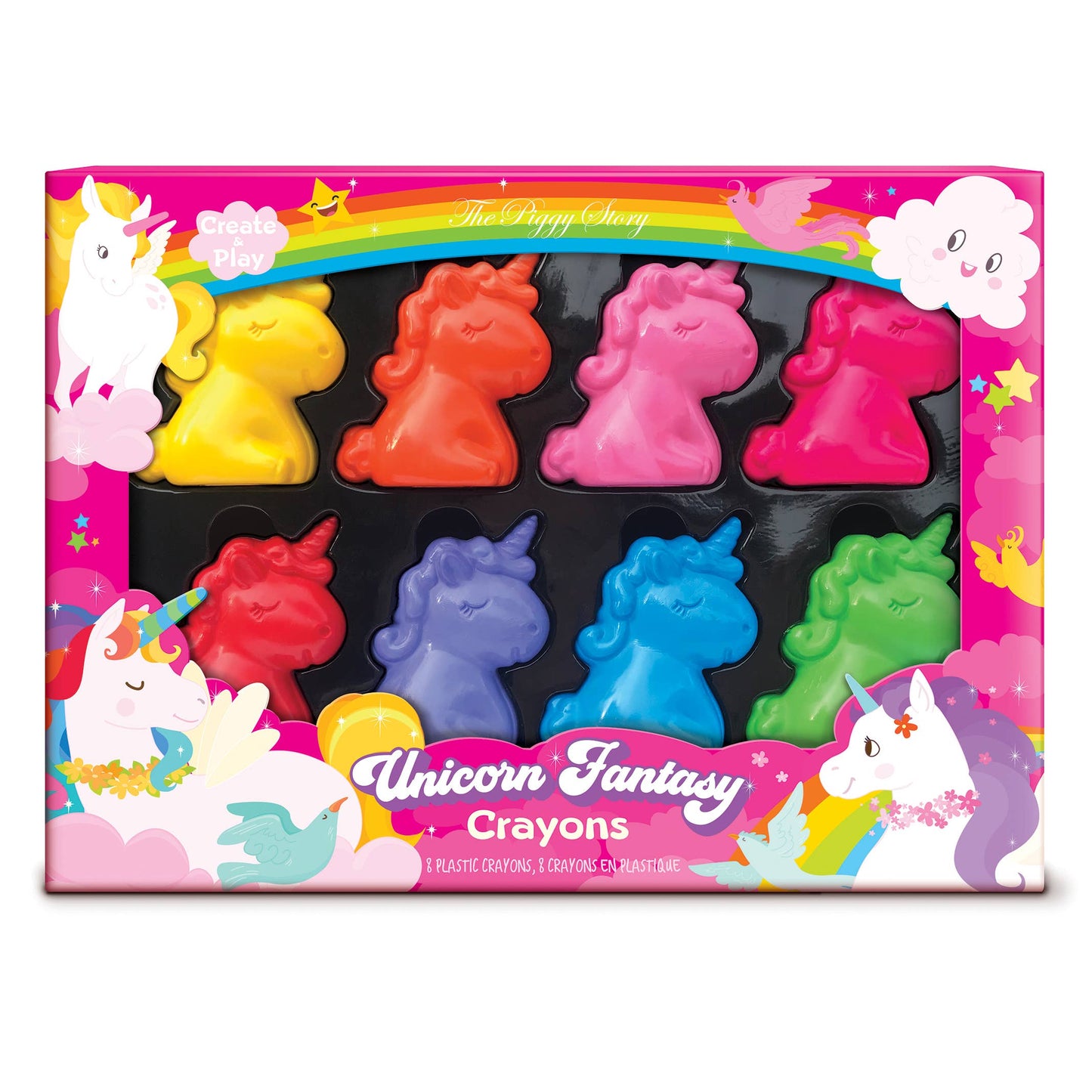 Unicorn Fantasy Crayons of Fun Gift Set
