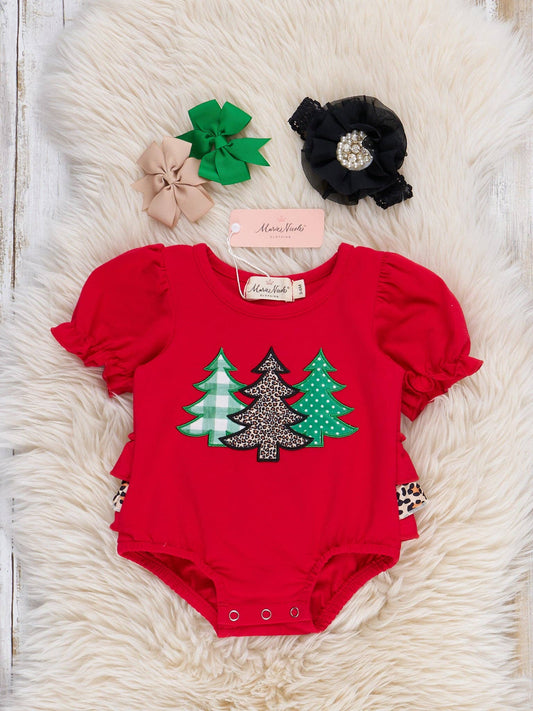 Christmas Tree Dreams Embroidered Bubble