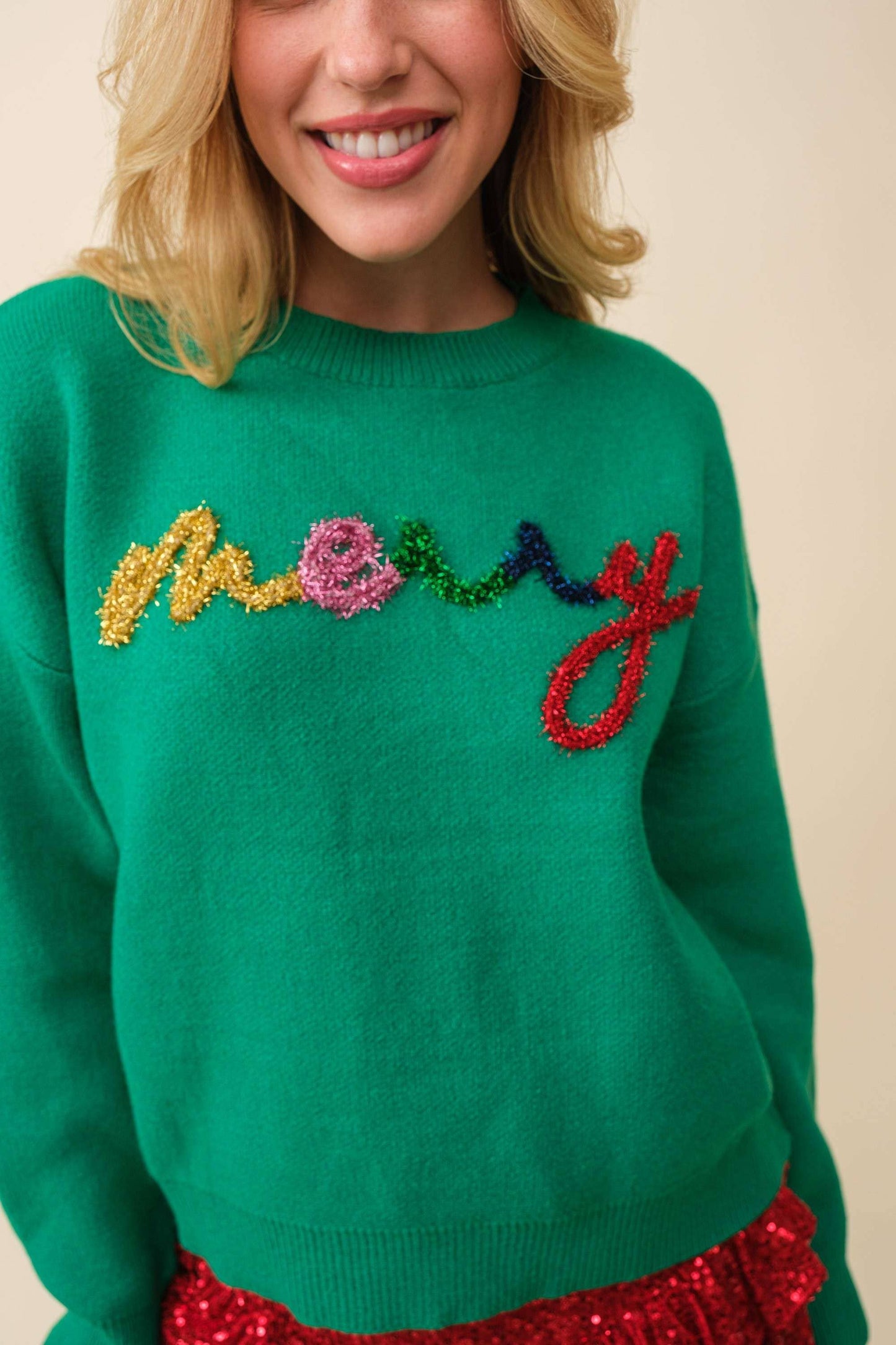 Christmas Sweater- Black