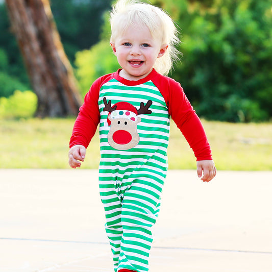 Rudolph Christmas Romper Unisex