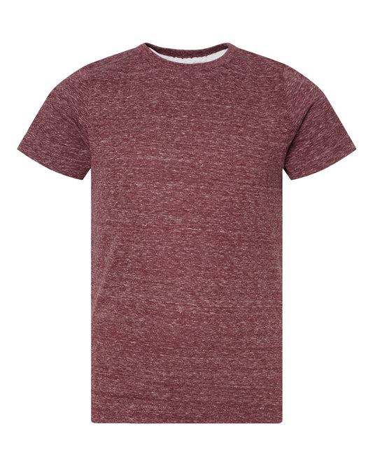 Burgundy Mélange Pressed Tee