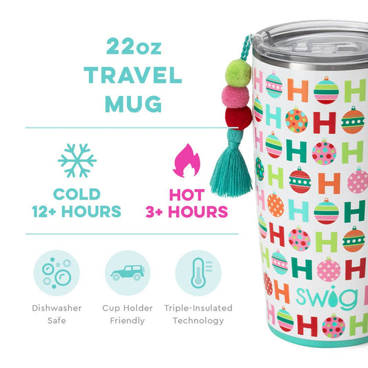 HoHoHo Travel Mug (22oz)
