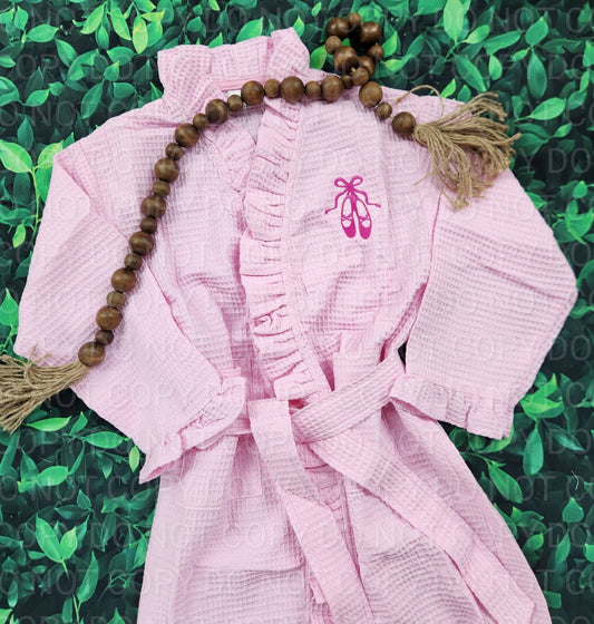 Kimono Ruffle Cover Up's- Pink