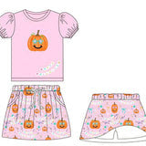 Halloween Girly Skort Set