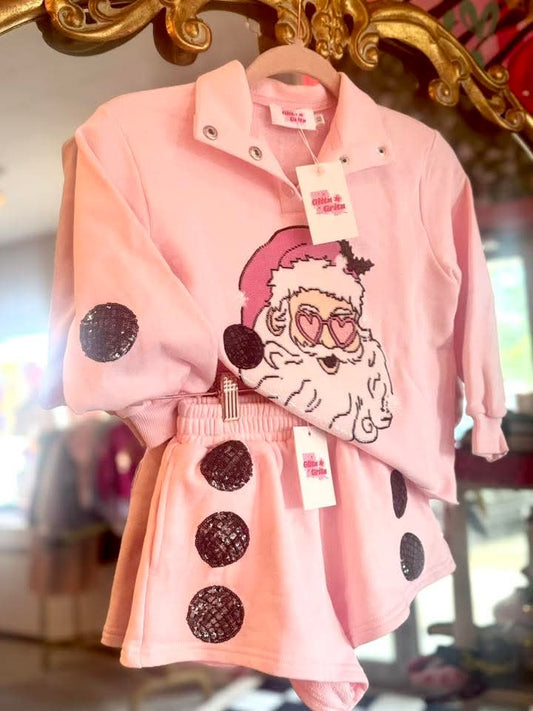 Disco Santa Sequin Set