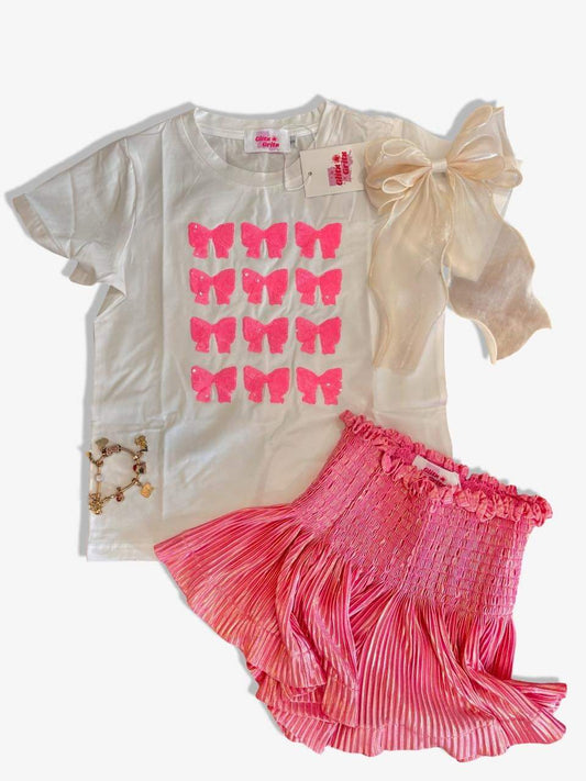 Pink Bows Tee