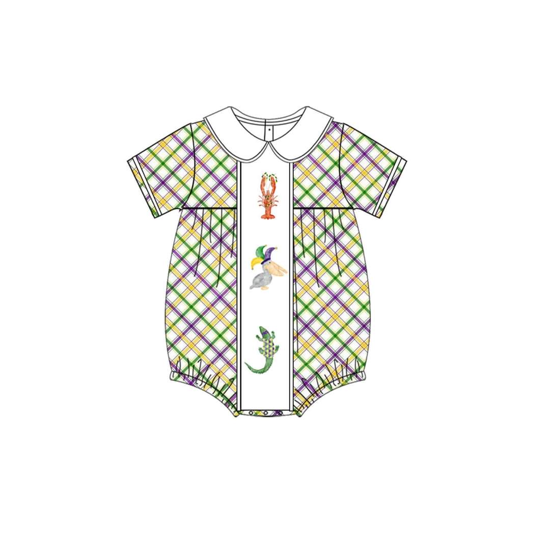 Cajun Mardi Gras Smock Bubble