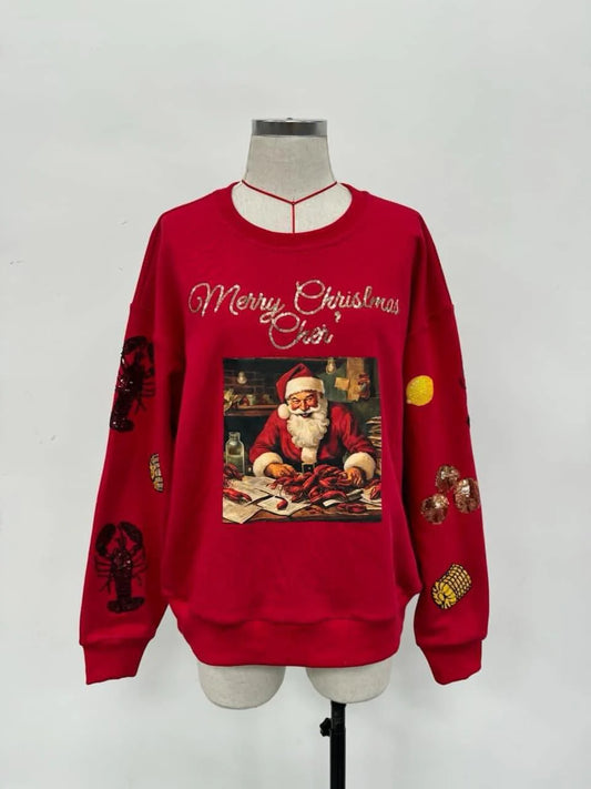Merry Christmas Cher' Sweatshirt