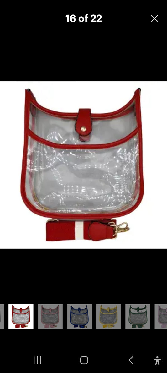 Game-day Clear Crossbody Purse