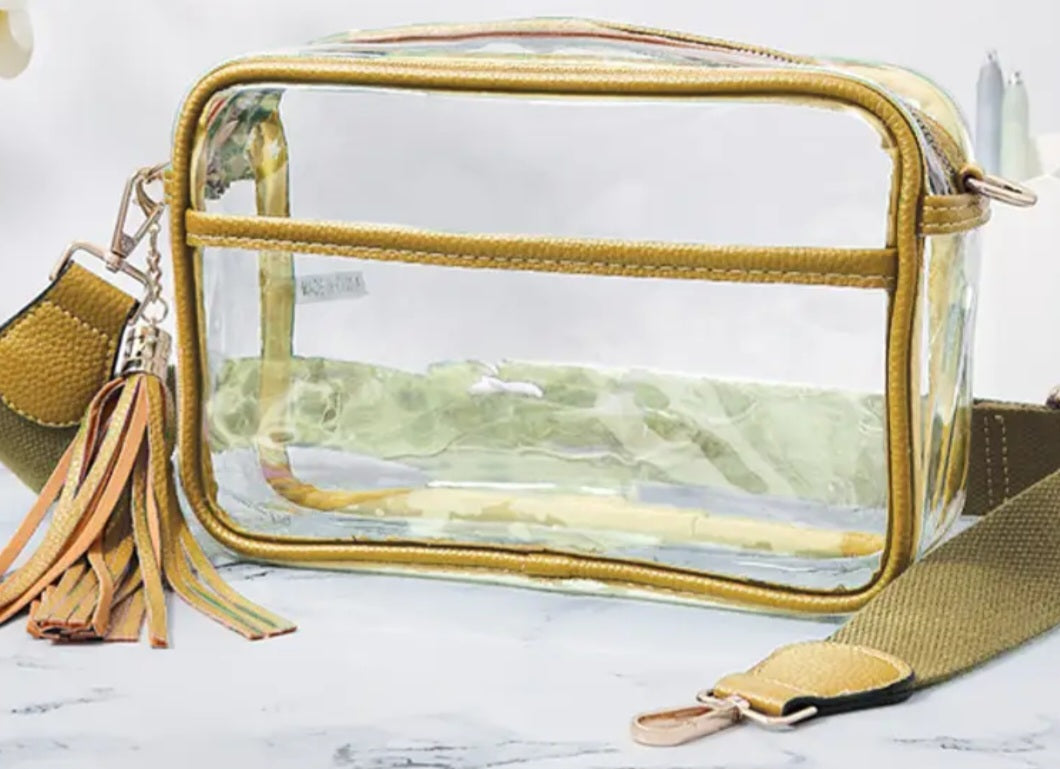 Game-day Clear Crossbody Purse