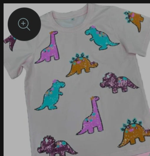 Dino Sequin Tee