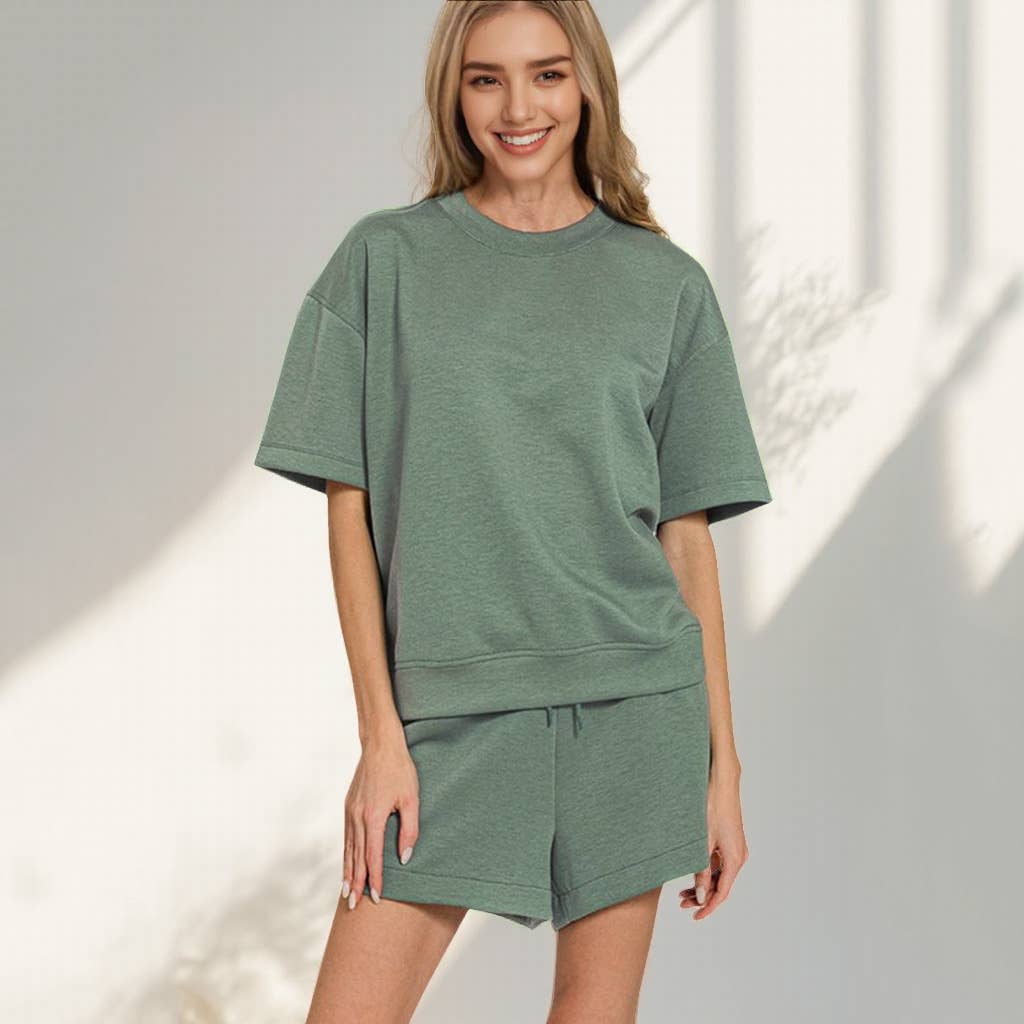 Scuba Sweatshirts & Shorts Set