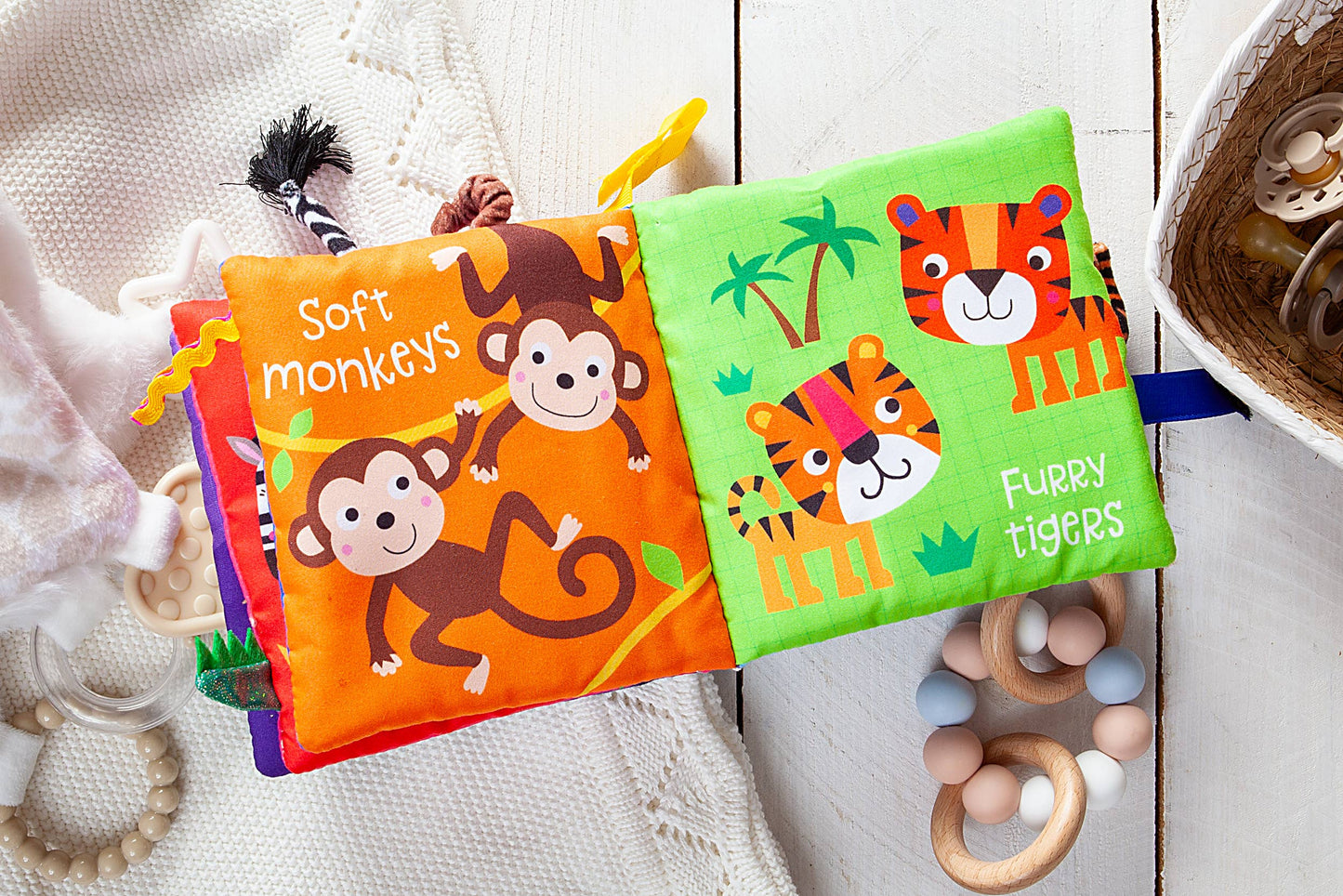 Bible Tails - Noah’s Ark Touch and Feel Cloth Book