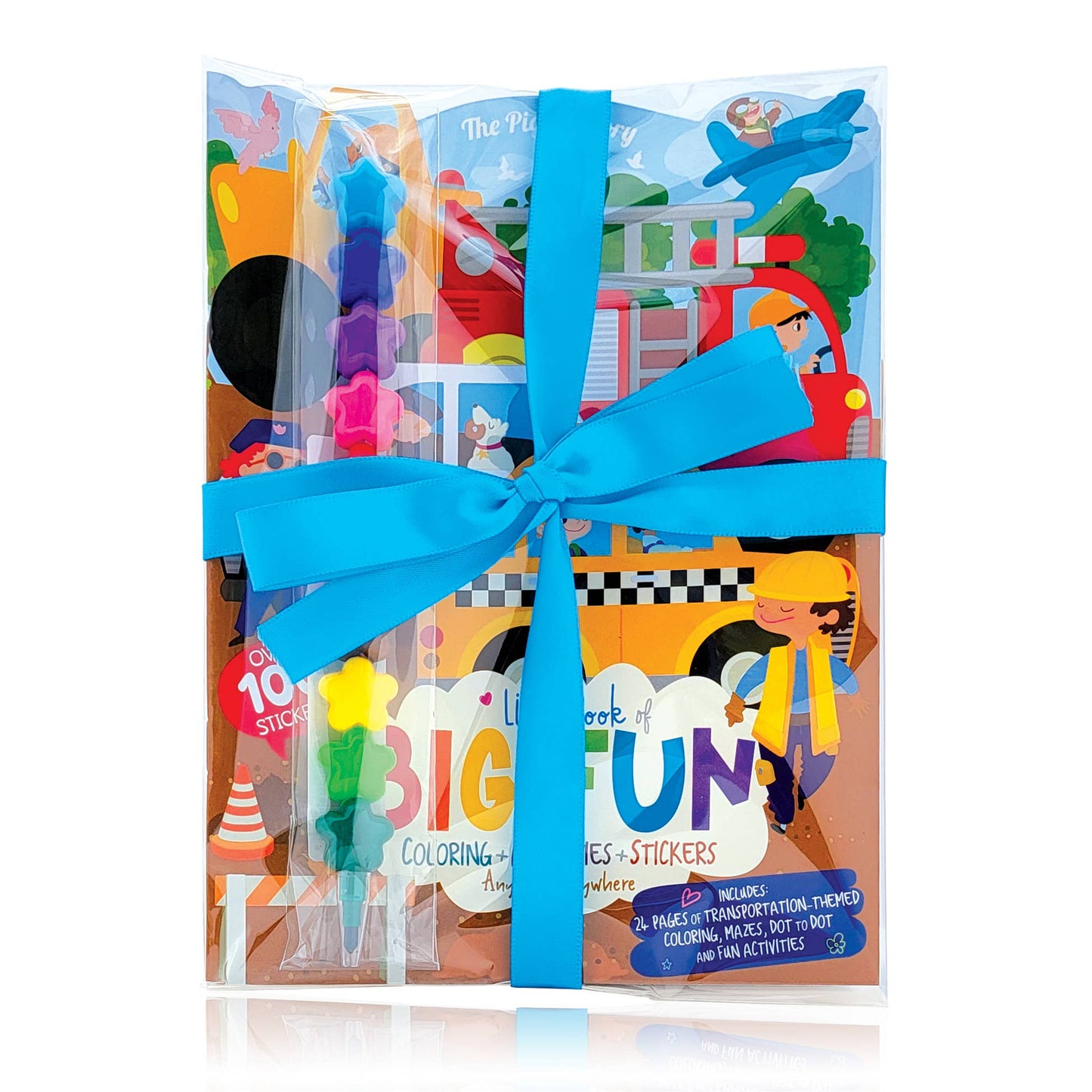 Crazy Car Town Stocking Stuffer Activity Gift Pack