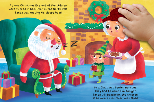 Santa Snores - Children's Touch and Feel Holiday Storybook