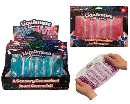 LiquAmaze Sensory Fidget Toy - Assorted Colors and Styles