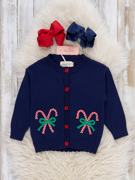 Candy Cane Munchers Cardigan