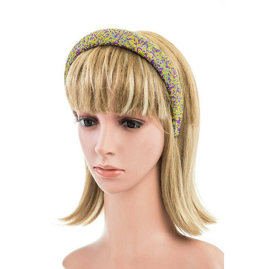 Mardi Gras Crystal Statement Headband