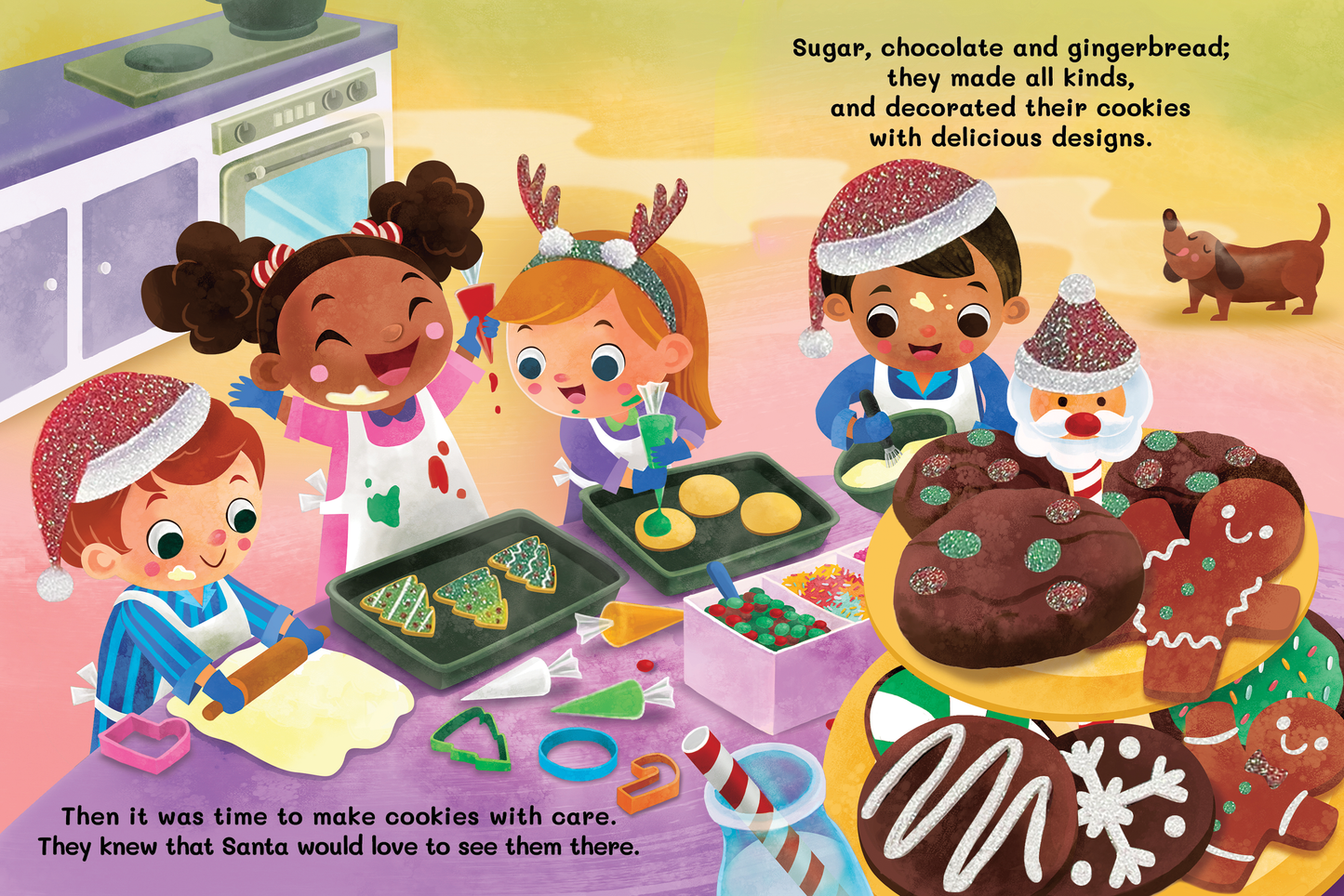 Night Before Christmas - Children's Holiday Sensory Book