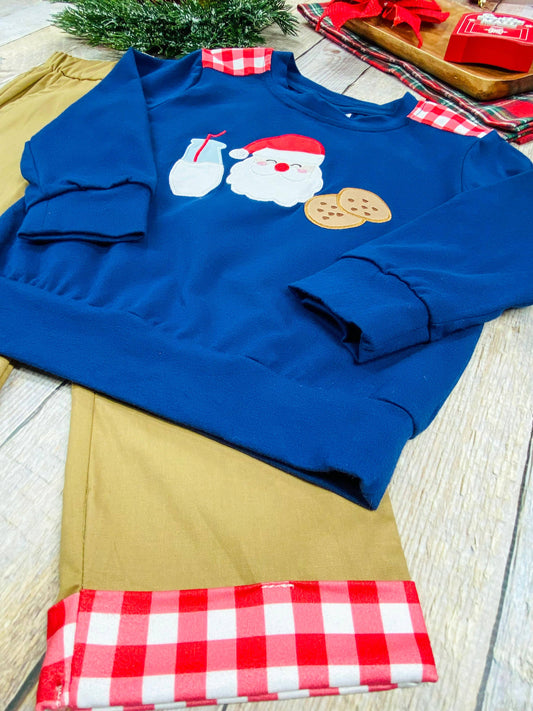 Milk n Cookies Boy's Pants Set