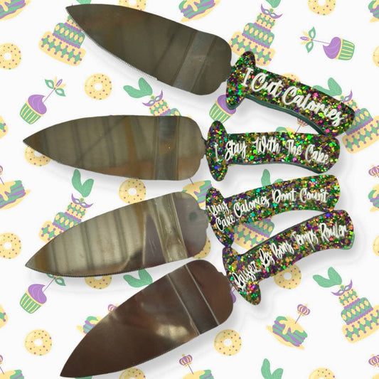 Kingcake Knife-Server