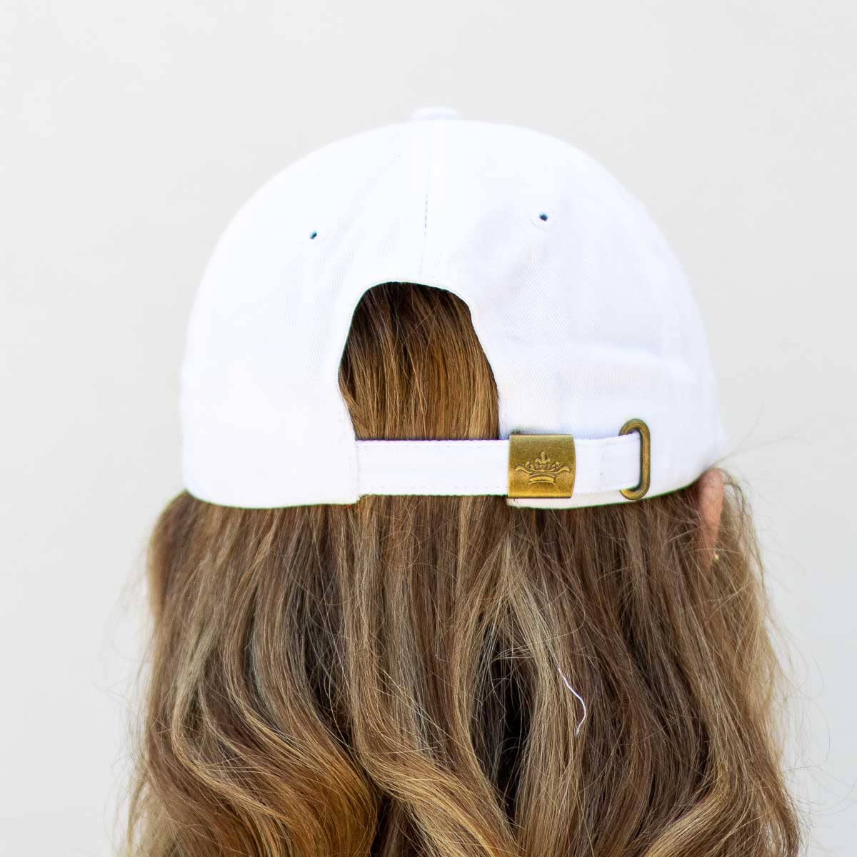 Parade Krewe Baseball Hat   White/Multi   One Size