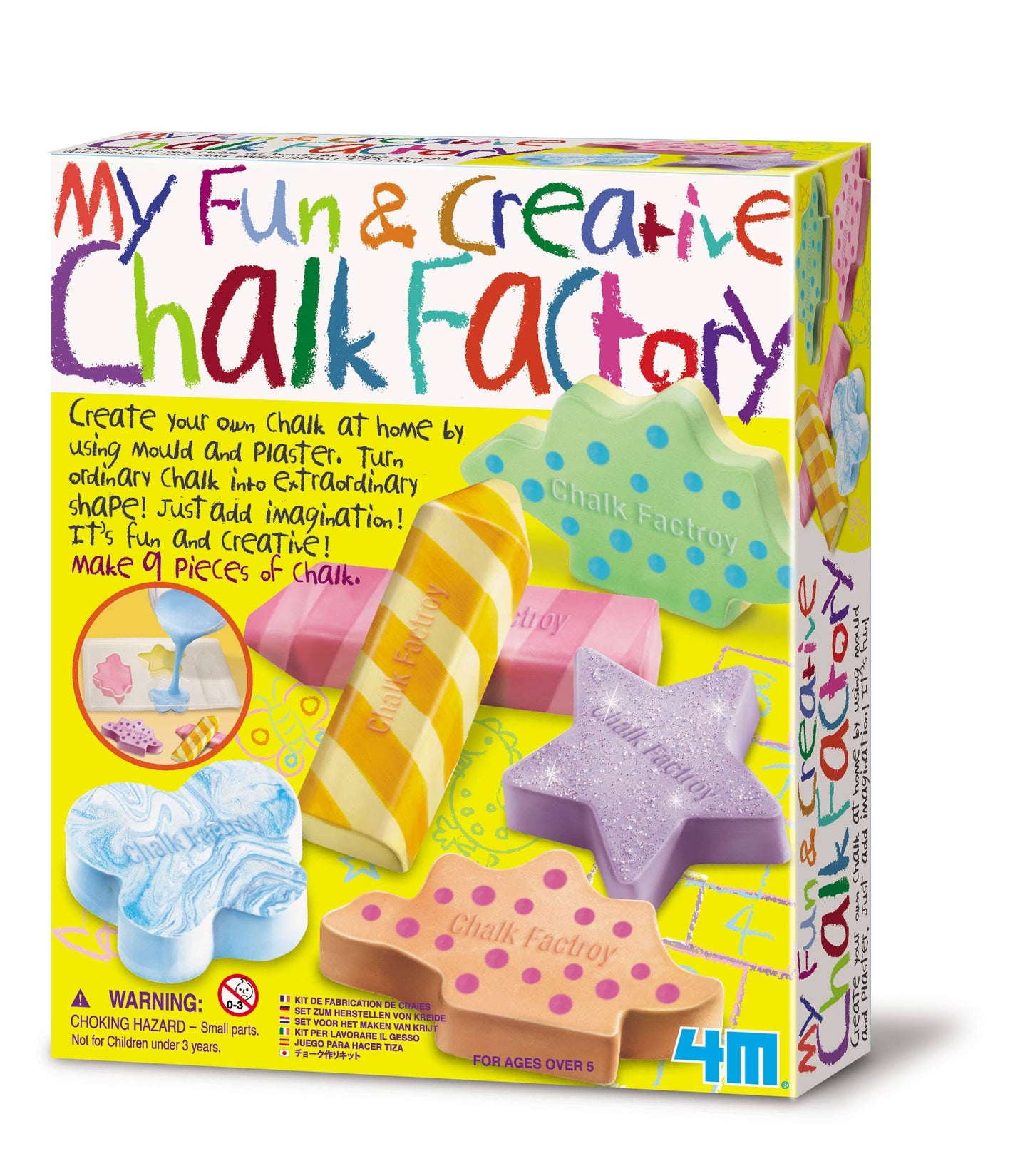 My Fun & Creative Chalk Factory DIY Arts & Crafts Kit