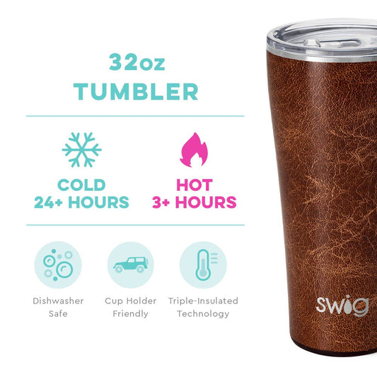 Leather Tumbler (32oz)