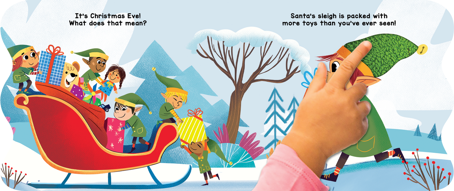 Holidays with Santa's Sleigh - Sensory Holiday Board Book