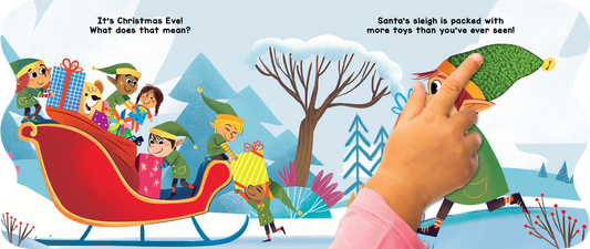 Holidays with Santa's Sleigh - Sensory Holiday Board Book