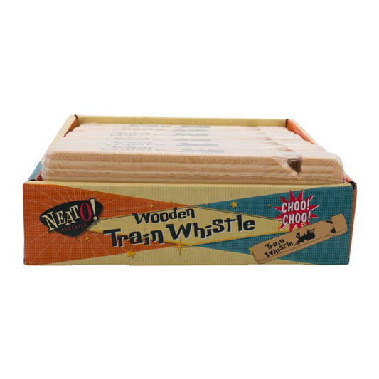 Neato! 7.5" Classic Wooden Train Whistle