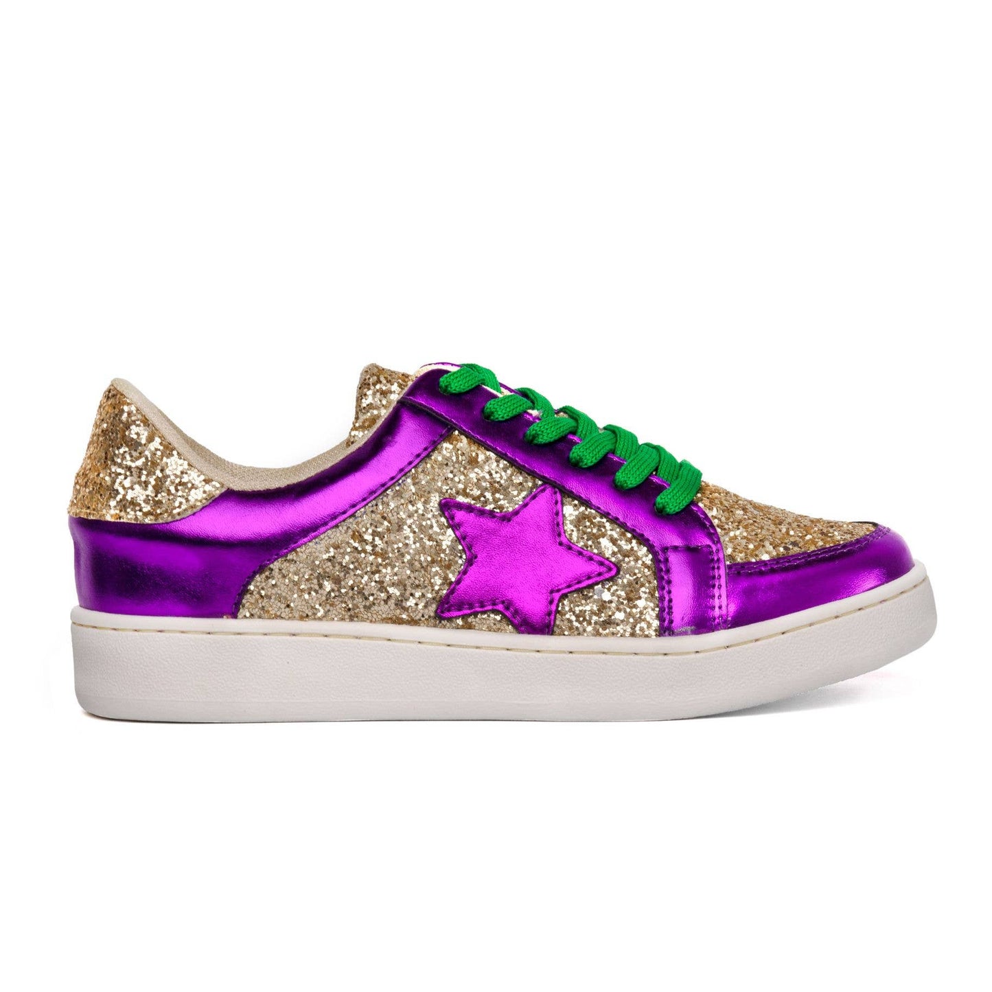 Mardi Gras Star Sneakers