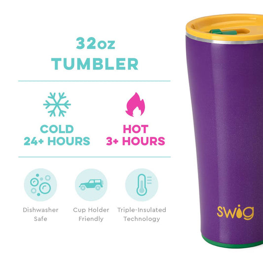 Pardi Gras Tumbler (32oz)